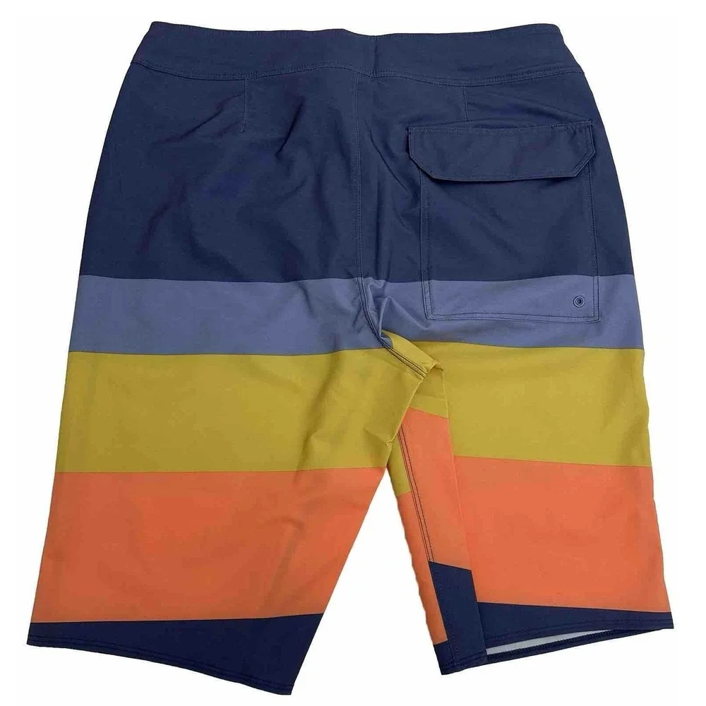Patagonia Men's‎ Hydropeak Boardshorts 21 swim trunk The Point Current Blue 42